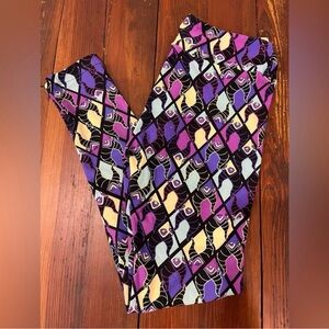 LuLaRoe maleficent villain Leggings - OS